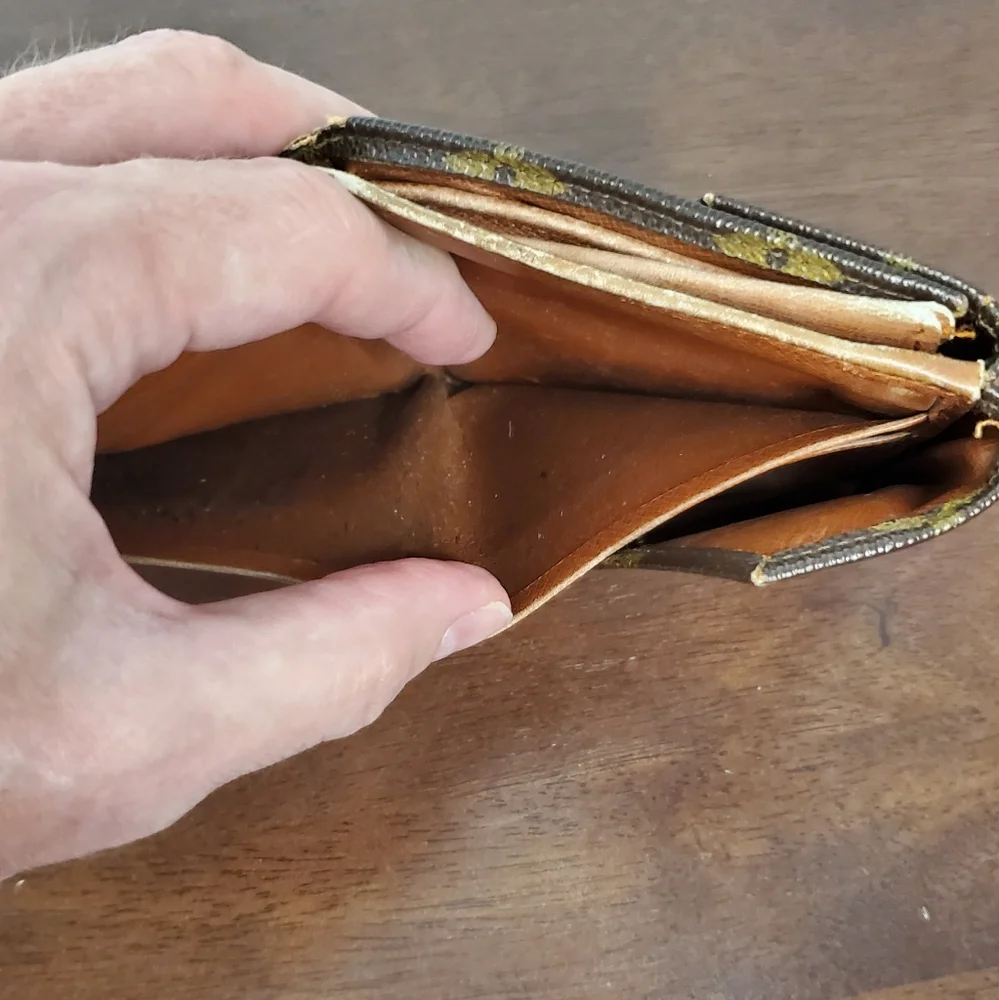 Louis Vuitton Monogram Double Snap Wallet